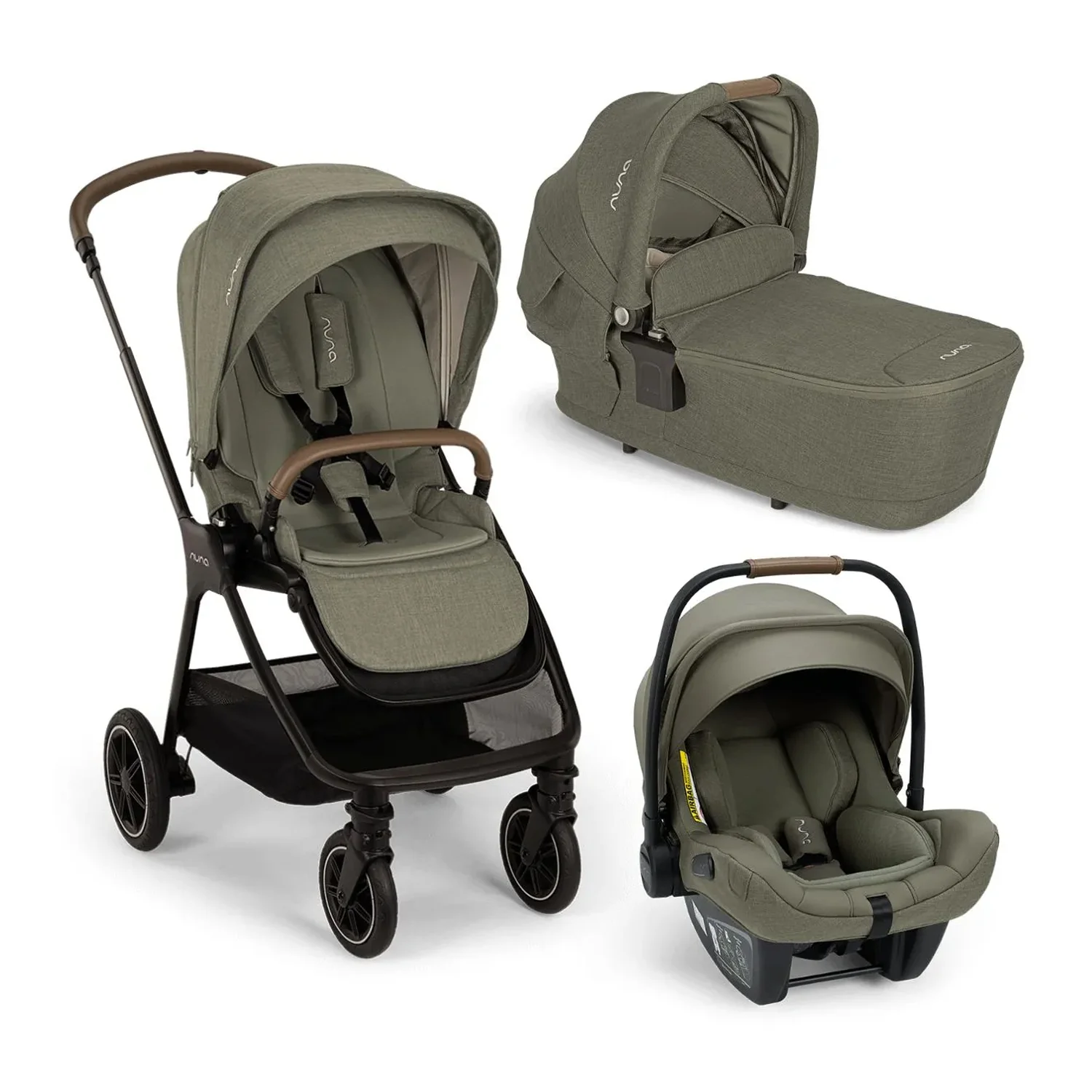 Nuna - Trio: Passeggino Ixxa + Navicella Lytl + S.A. Pipa Next Isize - Image 31